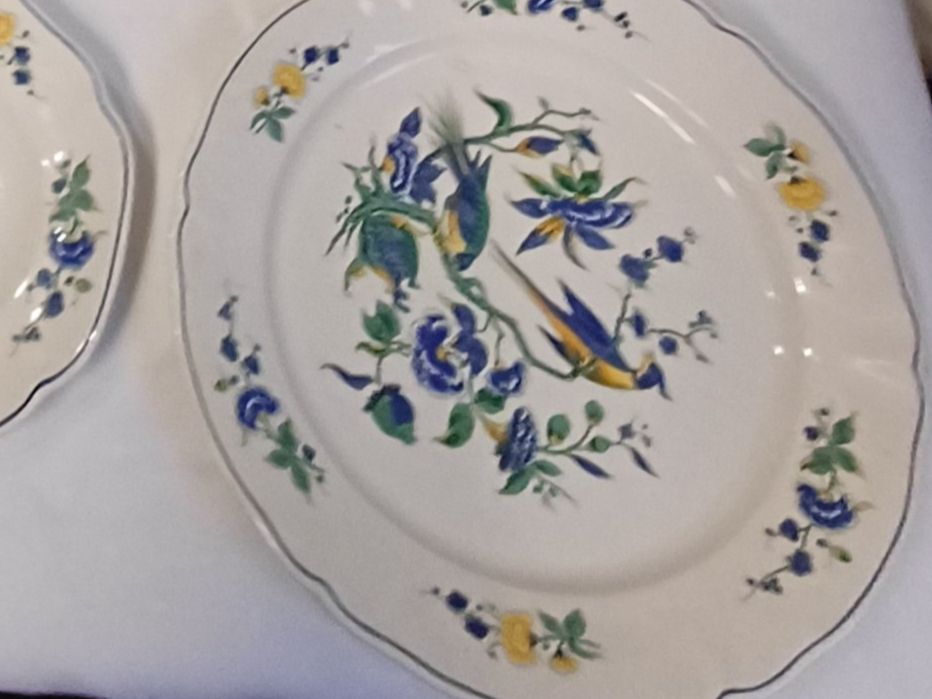 Villeroy & Boch Piatti: Villeroy Boch Phönix blau Servierteller Teller Servierplatte – Usato da Ebikon venduto da Melbarb 2