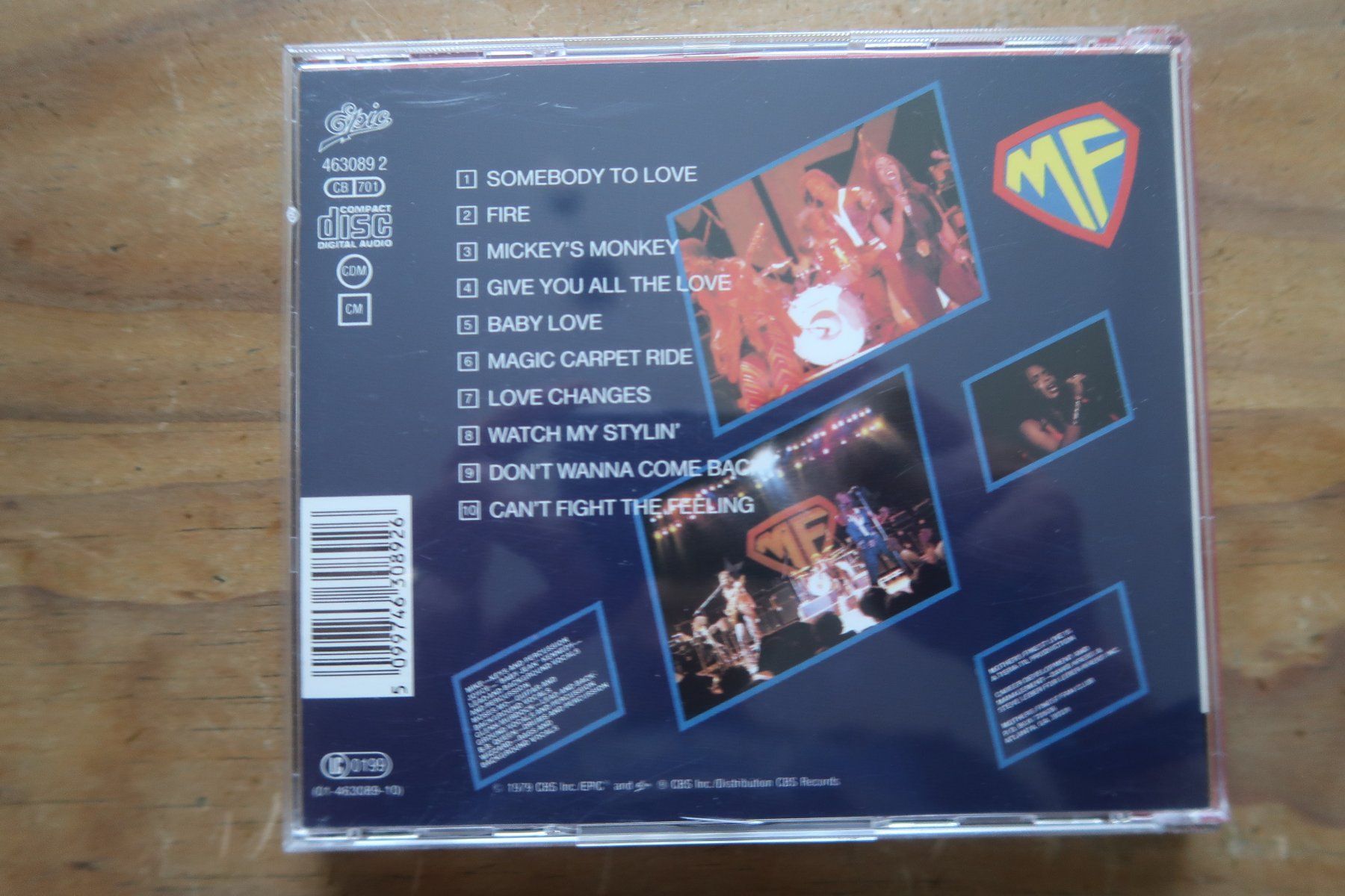 CD: MOTHER'S FINEST - LIVE - CD – Usato da Basel venduto da Patiscat 1