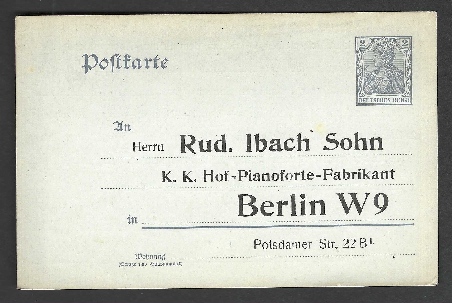 Tutti i francobolli: Deutsches Reich 1 Postkarte – Nuovo (secondo la descrizione) da Koblenz venduto da Markenhimmel