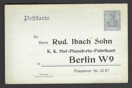 Deutsches Reich 1 Postkarte