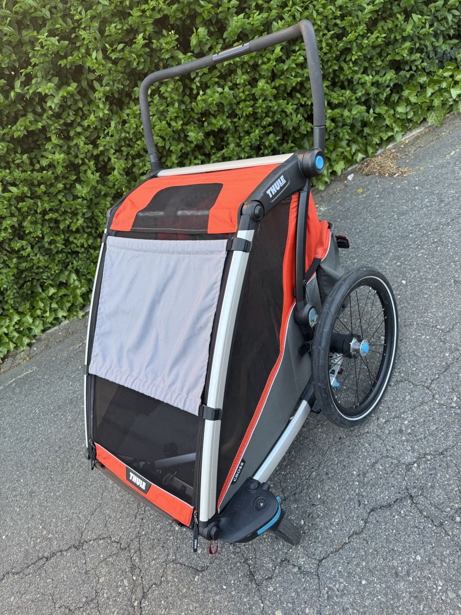 Thule Rimorchi: Thule Kinderwagen Anhänger Velo – Usato da Dintikon venduto da jet_q5xl 2