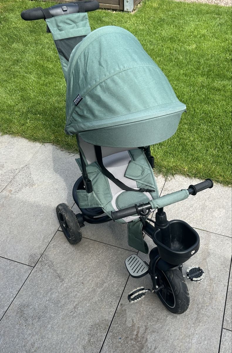 Kinderkraft Veicoli per bambini: Kinderkraft 3-Rad mit Verdeck und Stosstange – Usato da Brislach venduto da gre_t5pb 2