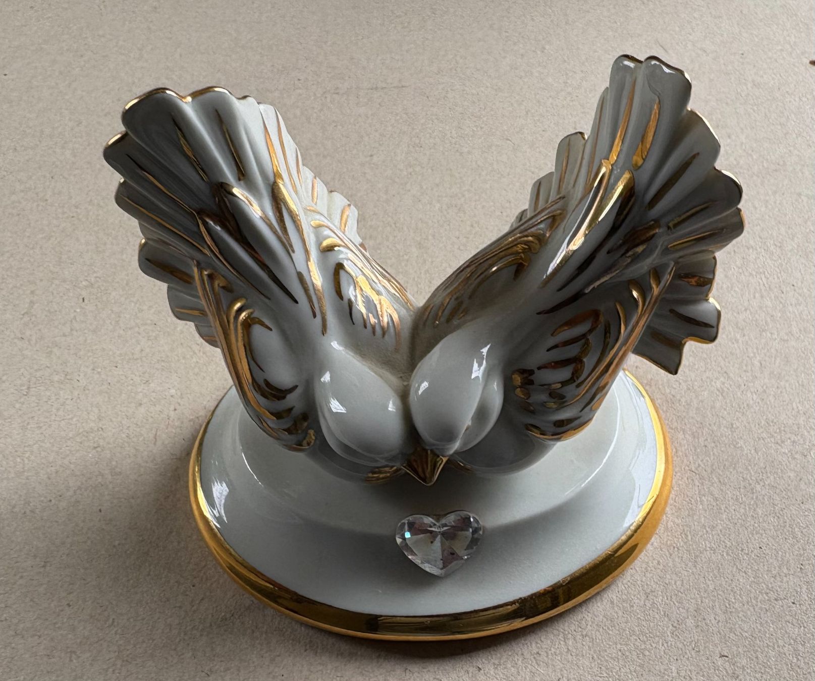 Swarovski Statuette: TAUBEN MIT SWAROVSKI – Usato da Ostermundigen venduto da wini63 2