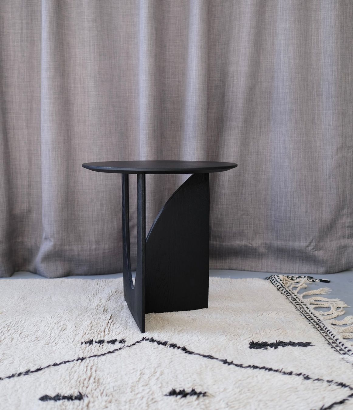 Ethnicraft Tische: Ethnicraft Geometric Side Table – Gebraucht aus Bern von Zmodern_CON 7
