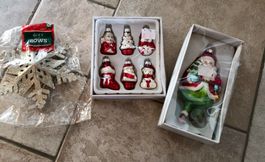Weihnachtsdekoration /  Christbaumschmuck Weihnachsmänner