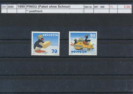 1999 "PINGU (Paket ohne Schnur)", ** postfrisch