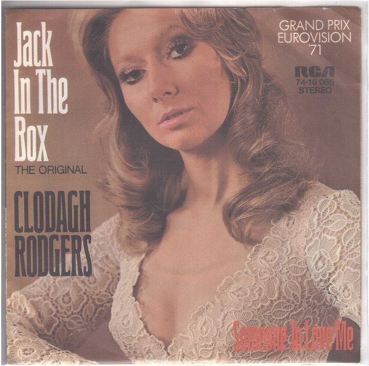 Dischi in vinile: Clodagh Rodgers  --  Jack in the Box  Single7 – Usato da Rheinau venduto da asteng