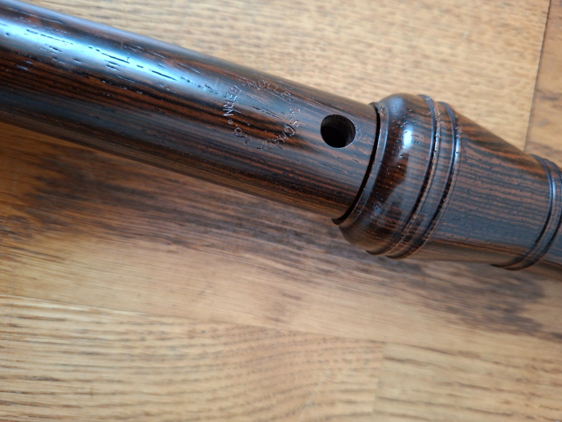 Musikinstrumente: Blockfloete Holz Dunkelbraun – Gebraucht aus Olten von Mezopotamya 3