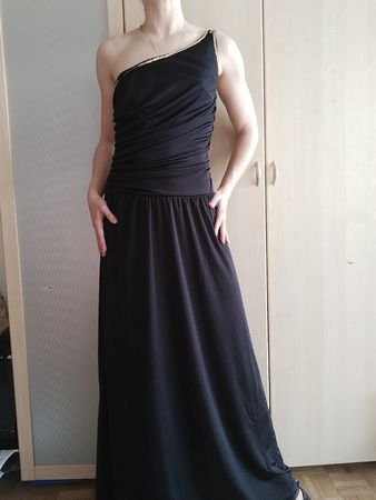 wunderschönes schwarzes Kleid S Abendkleid photoshooting