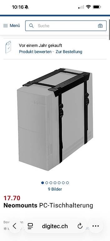 Supporti a parete: Neomounts PC-Tischhalterung – Usato da Zürich venduto da h4llo