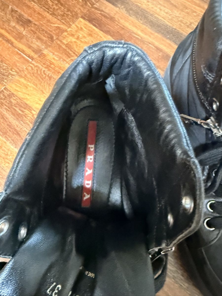 Prada Scarpe da donna: Prada Sneakers Gr.37 Schwarz  – Usato da Winterthur venduto da hera05 1