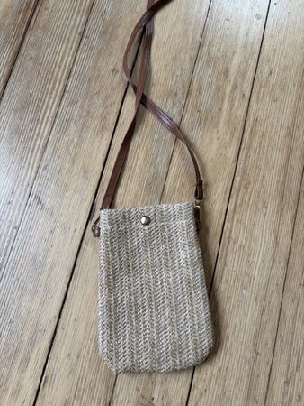 Handy Tasche geflochten Neu