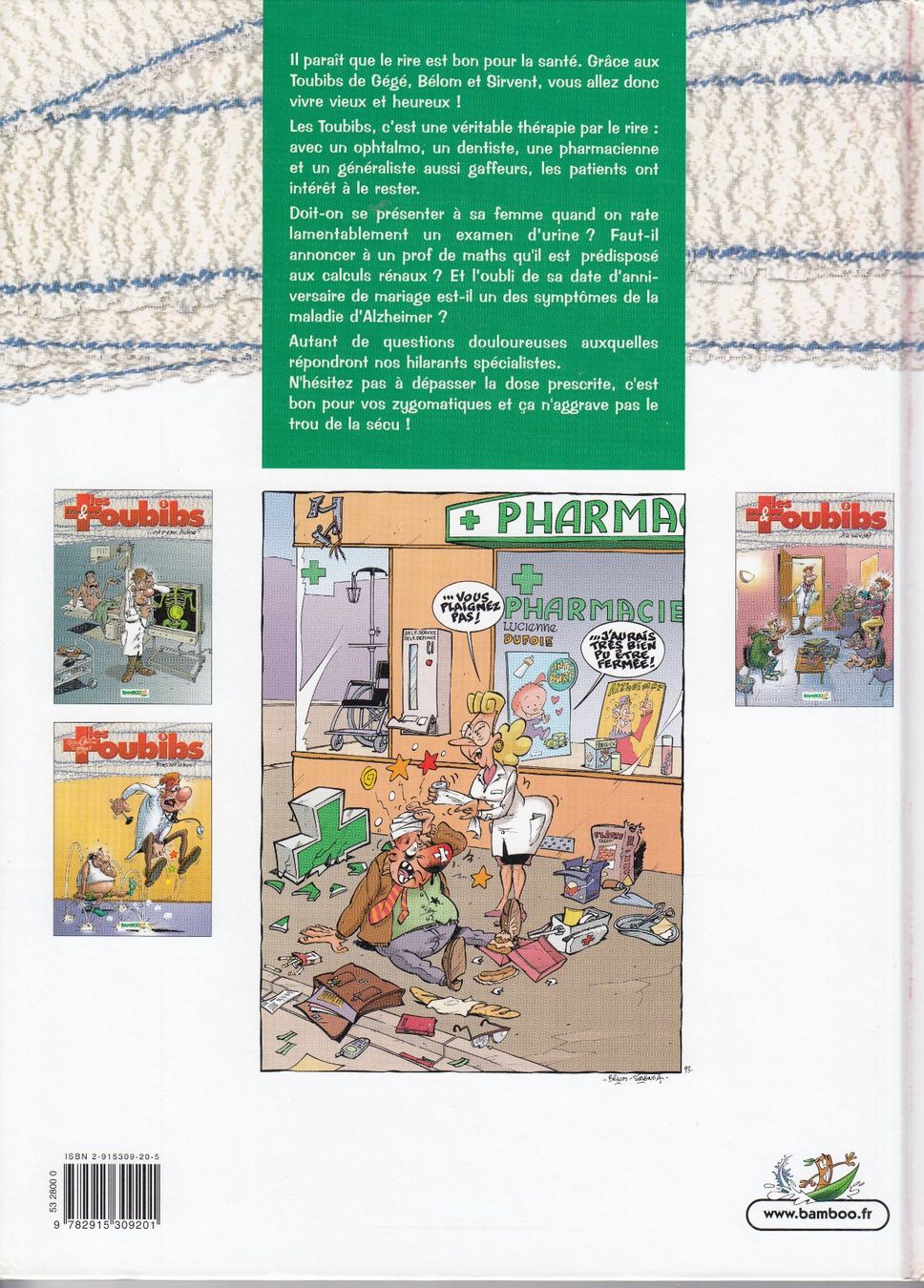 Fumetti: BD, Les Toubibs N° 3 – Usato da Thônex venduto da TIFANY02 3