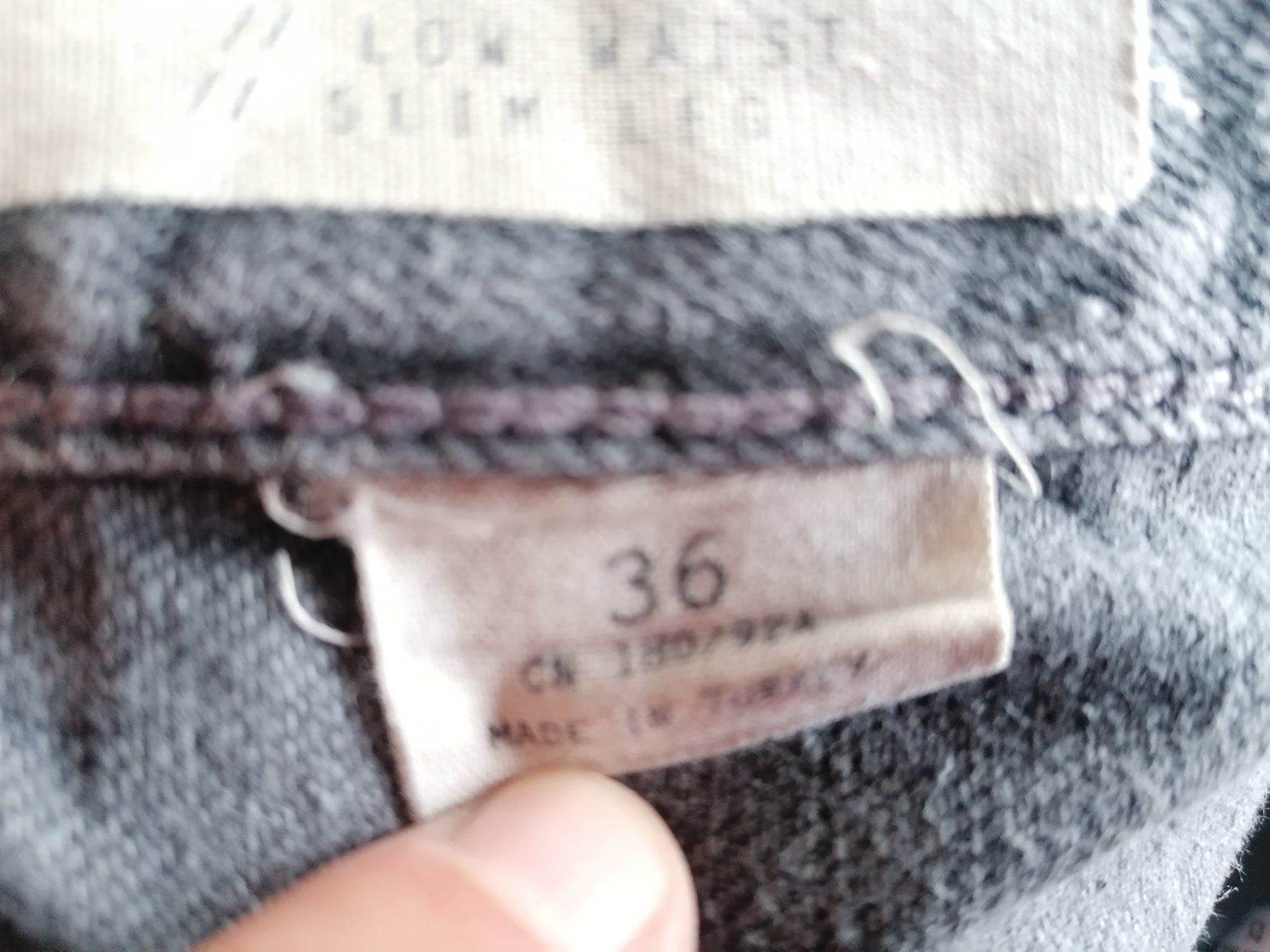 H&M Jeans: Jeans  Mann dunkelgrau – Usato da Bedigliora venduto da Dolcezza0 5