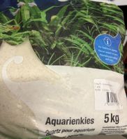 Aquarienkies Quarzsand weiss 5kg