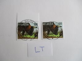 Voll Letzttagsstempel der Poststelle 3970 Salgesch