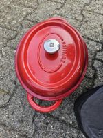 Bräter rot Zwilling Gusseisen oval  guter Zustand