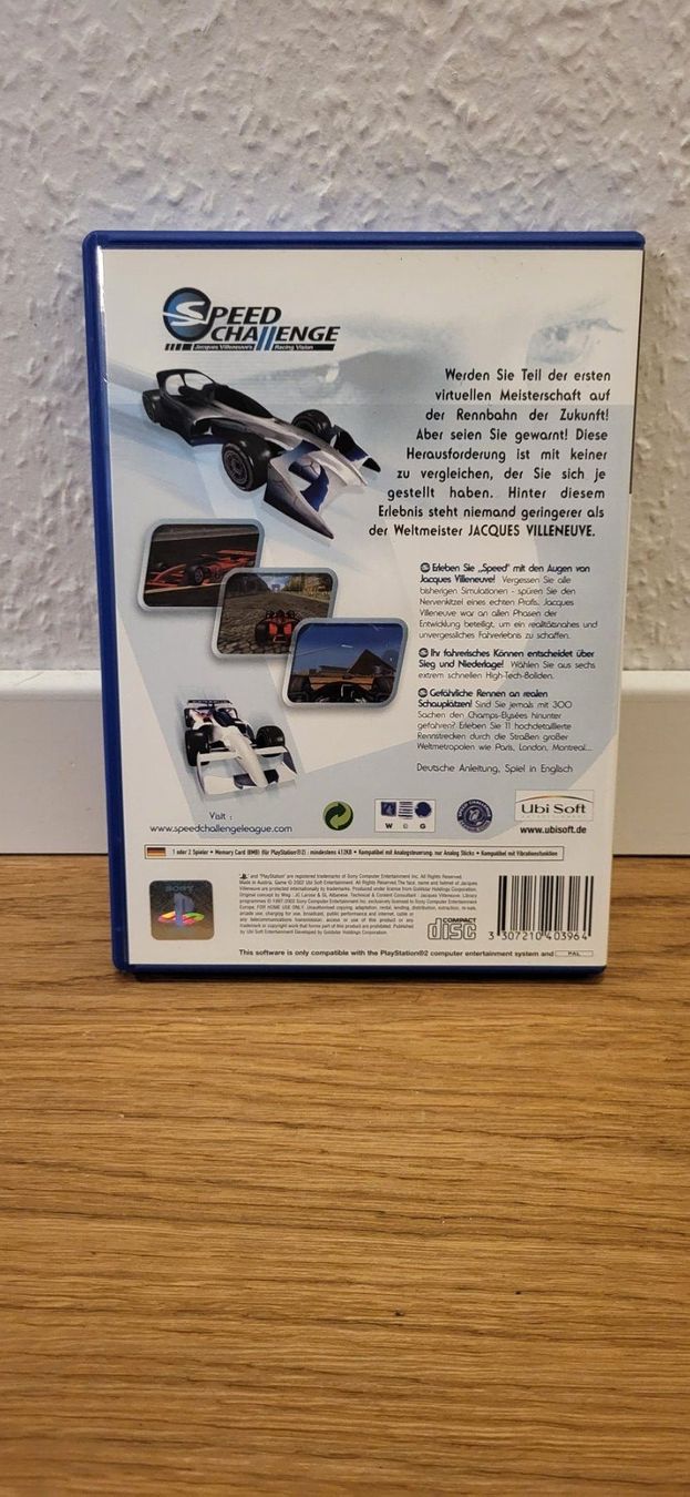 Sony Spiele: PS2 - Speed Challenge – Gebraucht aus Münsingen von Heroism2010 1