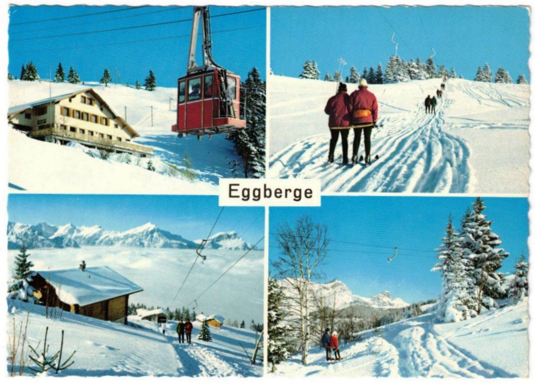 Ansichtskarten: Altdorf - 4 Bild AK Eggberge – Gebraucht aus Binningen von Mountainrider
