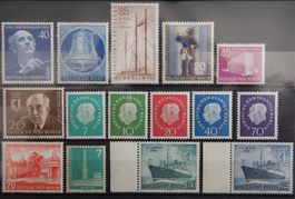 Berlin ex. Kat. 104-186 ** 1953/59 Kat. 137 Euro