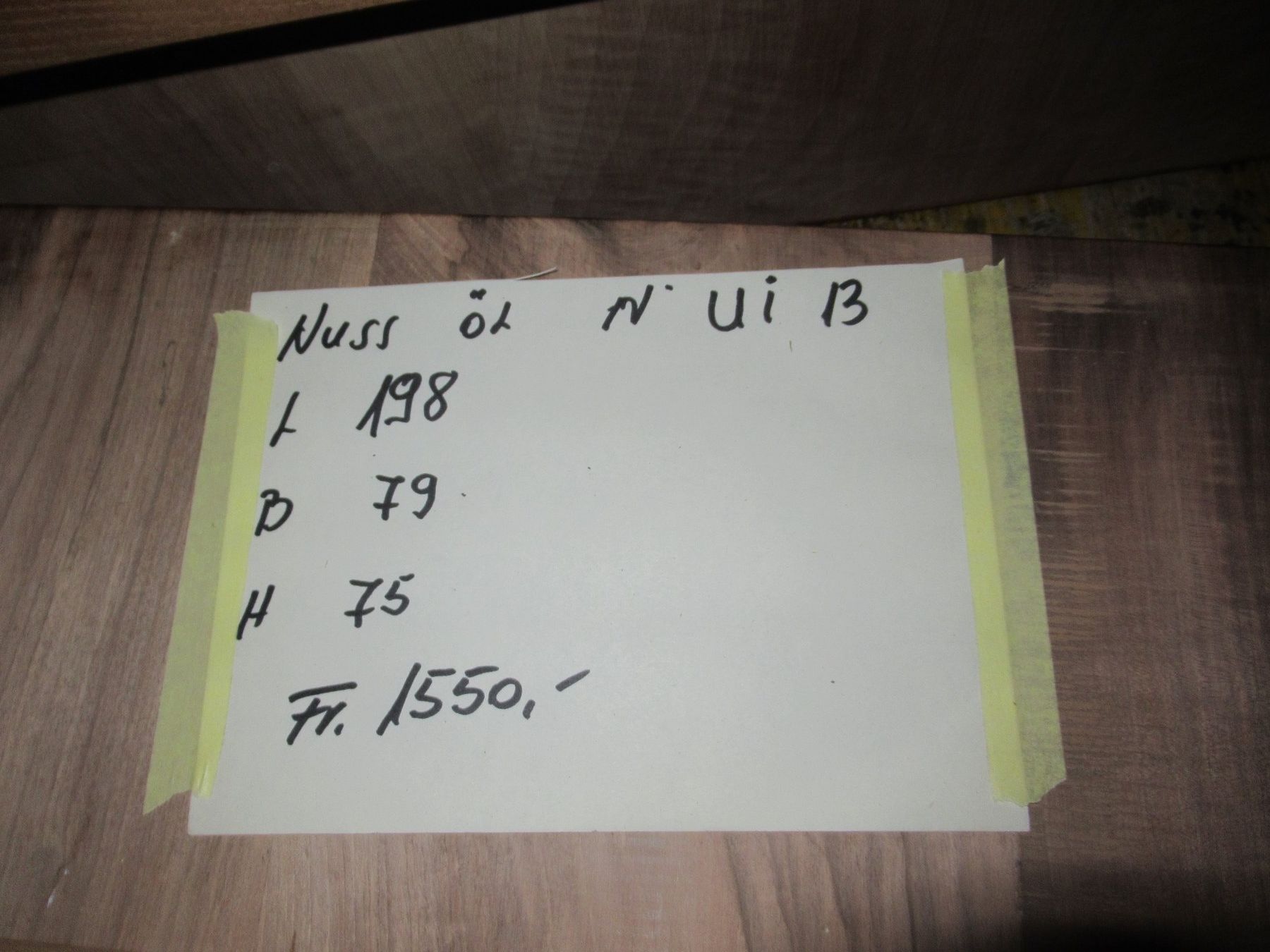 Tavoli: Beizentisch (Nuss/198) – Nuovo (secondo la descrizione) da Berg SG venduto da Pizza58 8