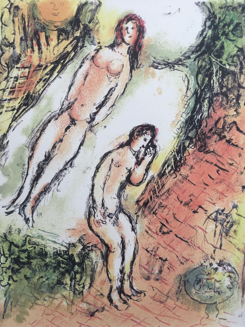 Grafica & Litografie: Marc Chagall "Homer Die Odyssee" 3 Lithographien – Usato da Nennigkofen venduto da waltraub 1