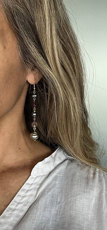 Orecchini pendenti & Orecchini a lobo: Wunderschöne Ohrringe Swarovski Perlen  – Usato da Buchs SG venduto da jco_st8t 2