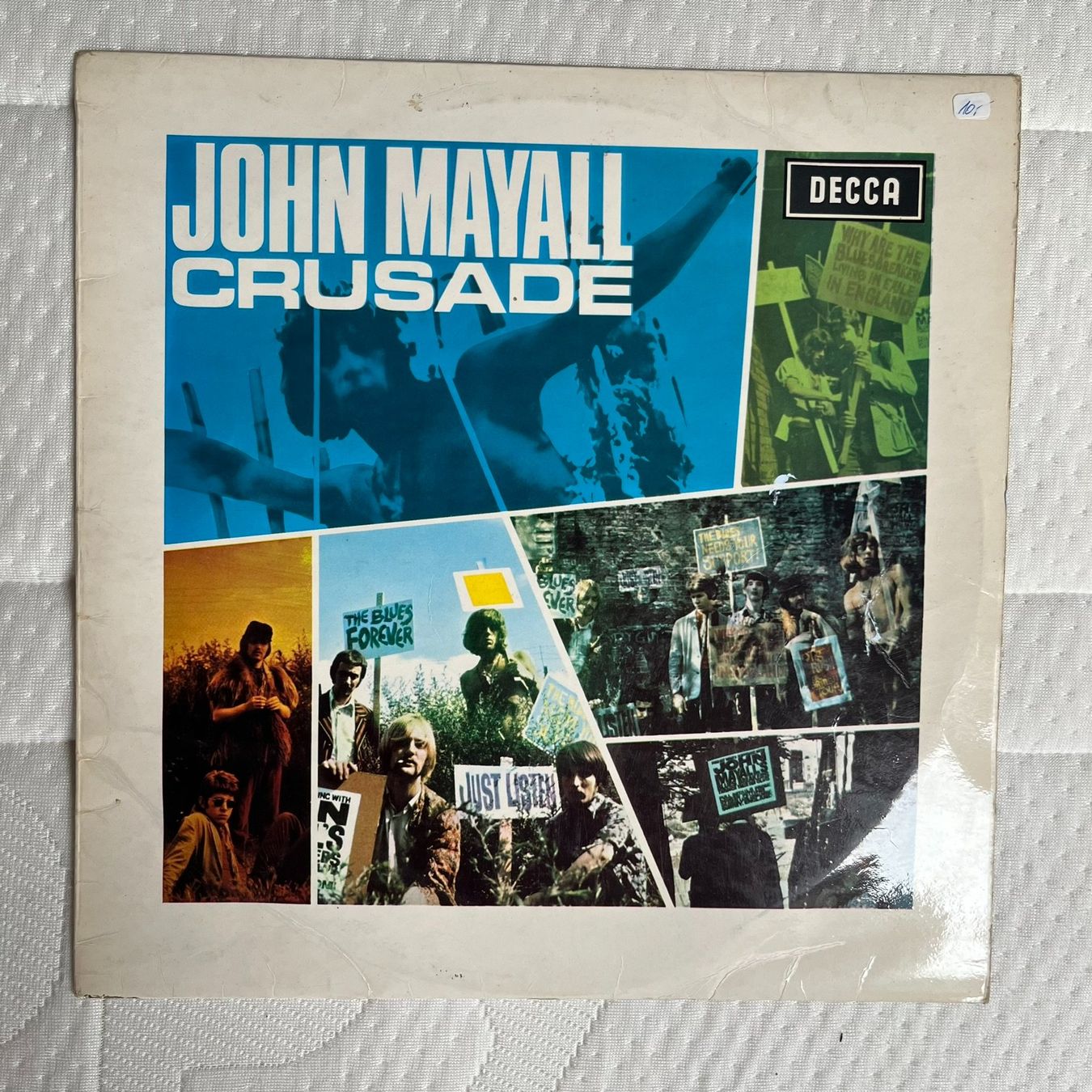 Vinyles: John Mayall's Bluesbreakers ‎– Crusade vinyl LP 1967 – D'occasion à Effretikon par ChrisLamberger