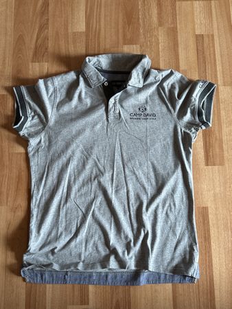 Camp David Herren Polo Shirt, Gr. L einf. Brustweite 55 cm