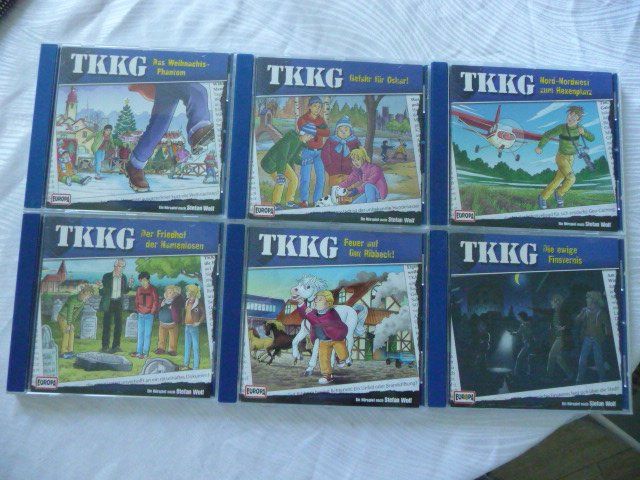 Livres audio: 6 TKKG Hörspiele – D'occasion à Langenthal par arcenciel01