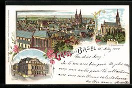 Litho Basel, Theater, St. Elisabethenkir