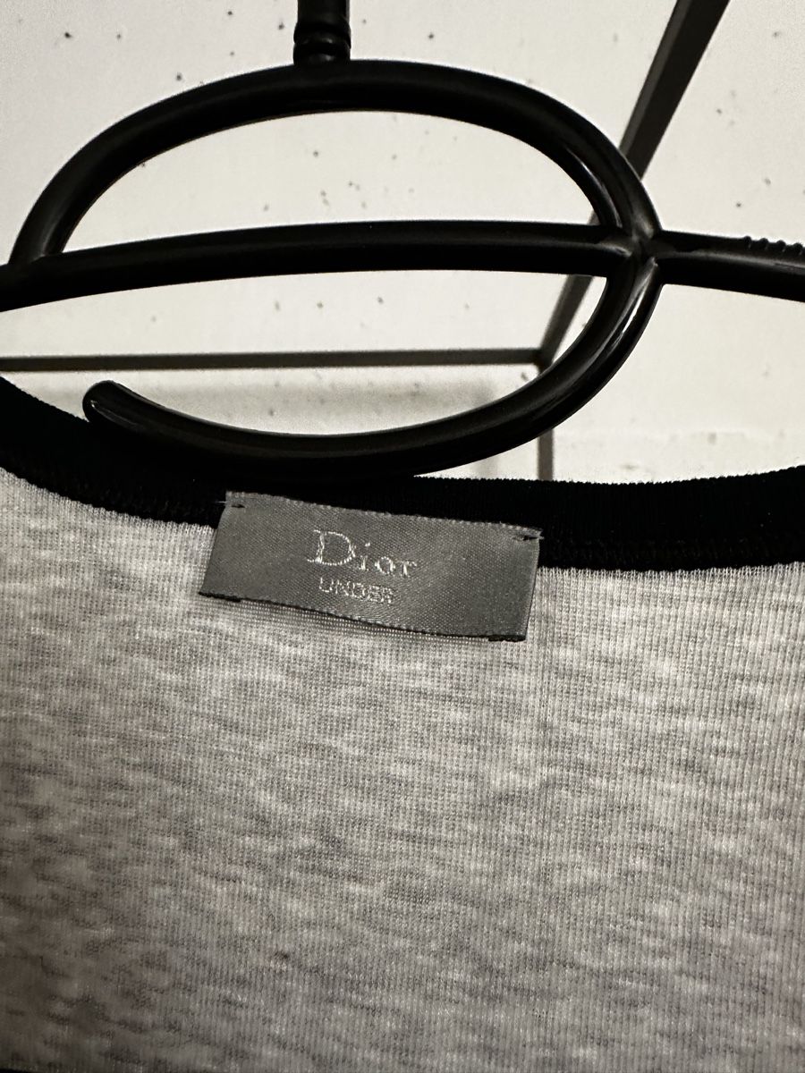 T-Shirts: Dior Henley langarm grau Gr 46 – Neu und originalverpackt aus Burgdorf von N.O.C. 2