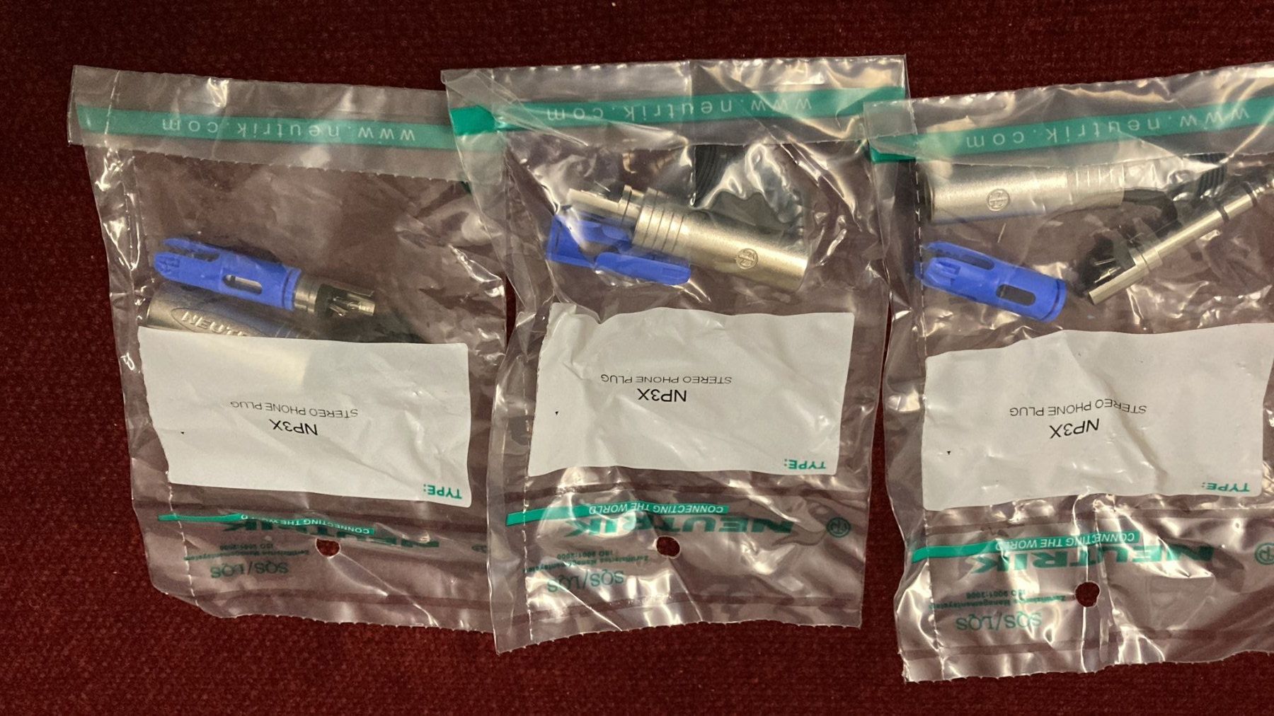 Musikinstrumente: 3 Neutrik NP3X Stereo Phone Plug – Neu und originalverpackt aus Dietikon von Rima57 4