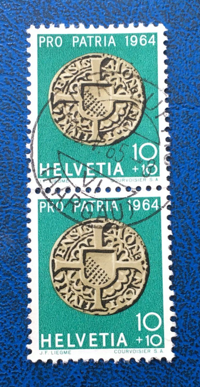 Alle Briefmarken: Nr.B119 mit Stempel    – Gebraucht aus Aarau von Billa007