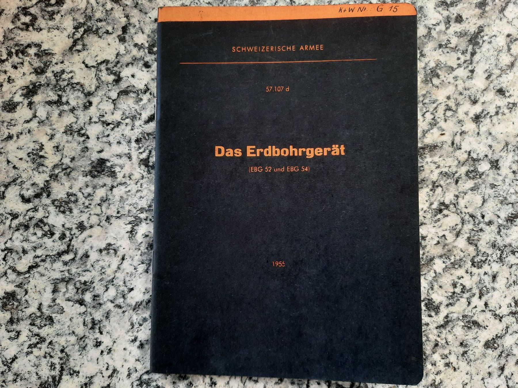 Libri: Das Erdbohrgerät – Usato da Ruswil venduto da Sammlergeist