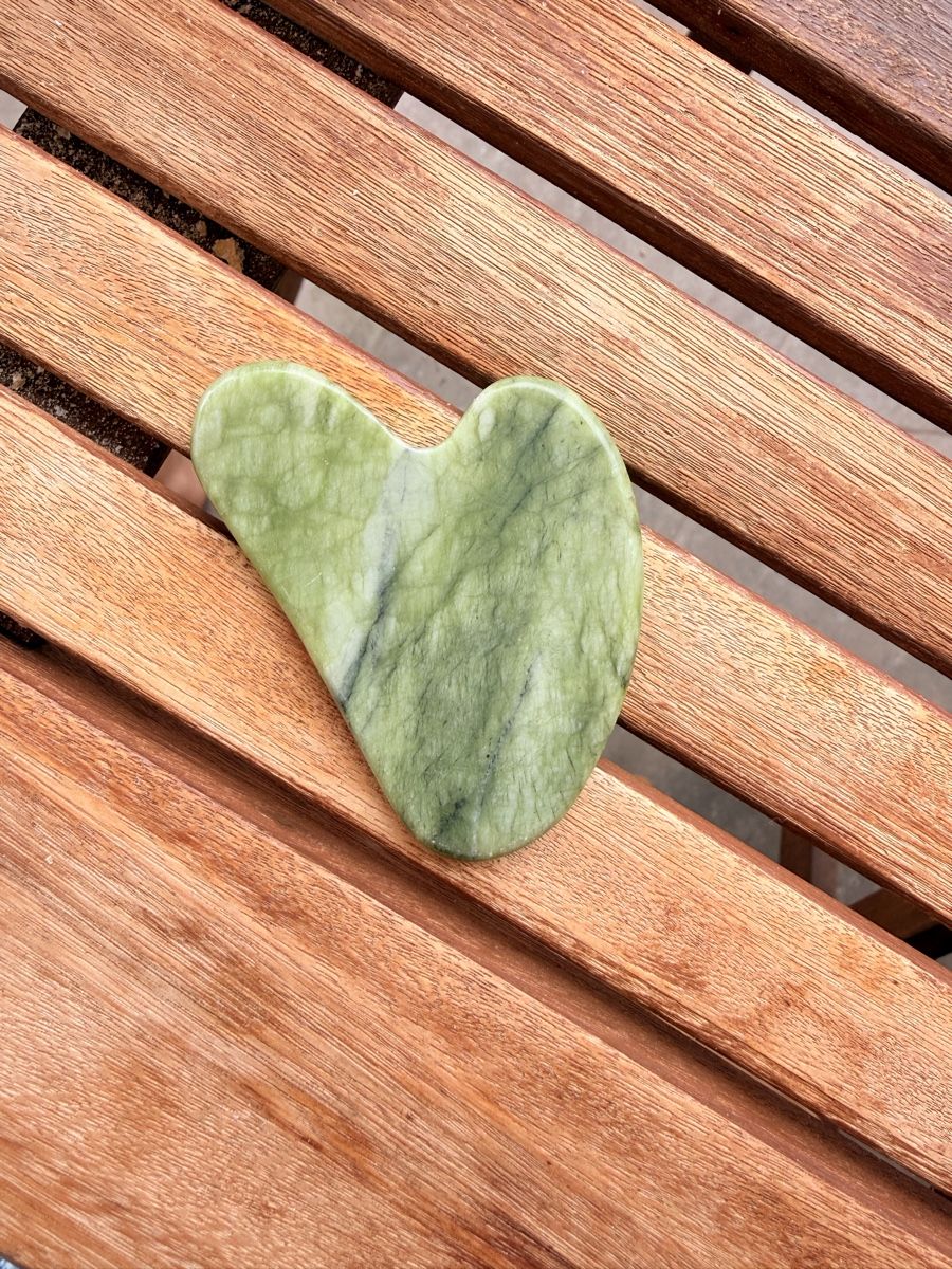 Soins du visage: Gua Sha Stein Herzform Jade Steine NEU – Neuf (Voir description) à Dotzigen par White_Warrior 1