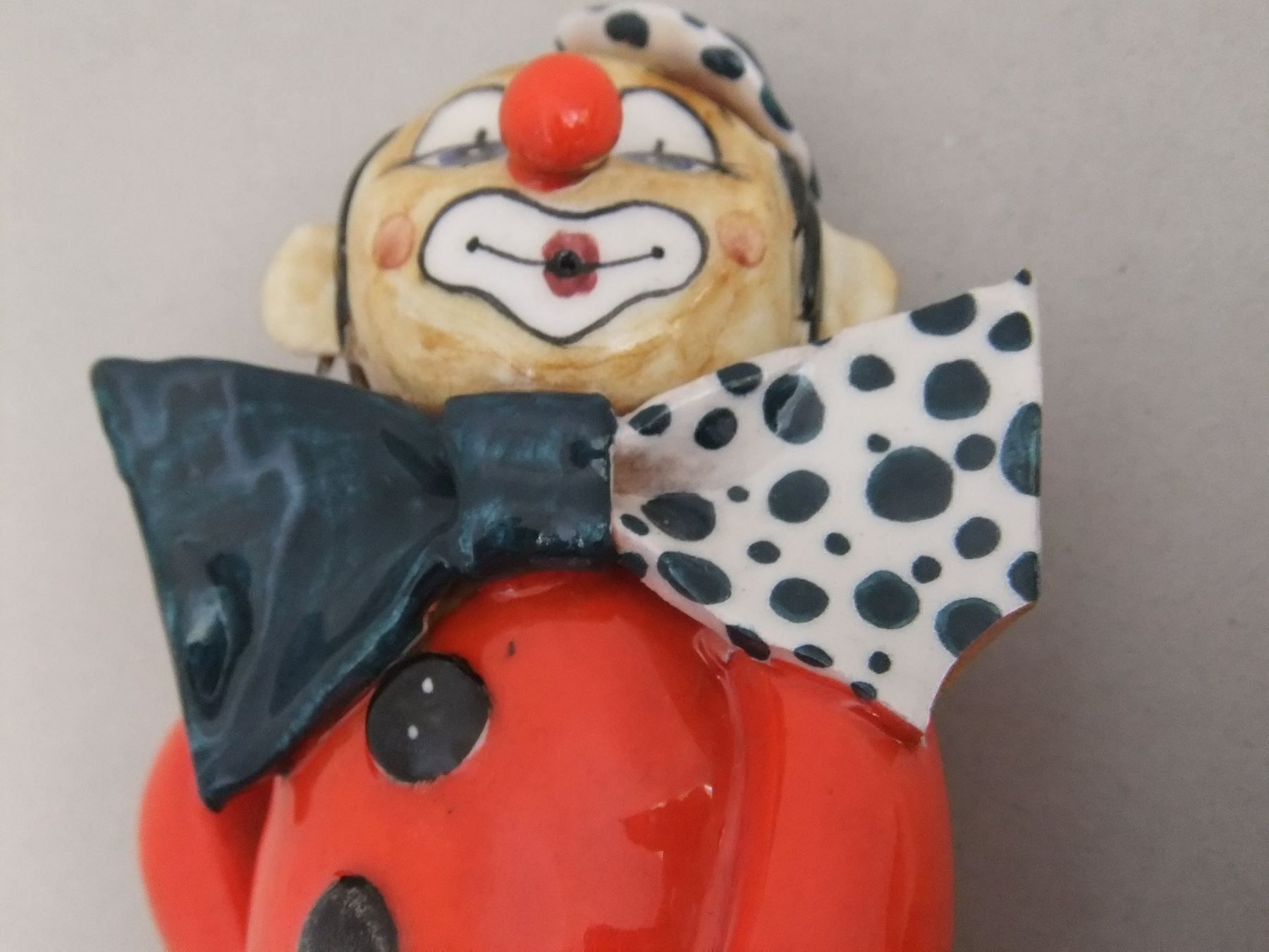 Statuette: Fayence Keramik Clowns - Jakob Haas – Usato da Esslingen venduto da eintagammeer 9