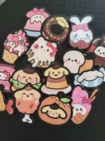 Lot d'autocollants Sanrio motifs nourriture hello Kitty