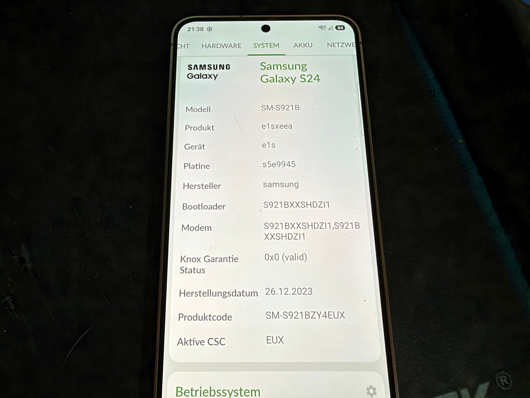 Samsung Telefoni cellulari / Smartphones: Samsung S24 128Gb#165 – Usato da Au SG venduto da bah_6f5w 5