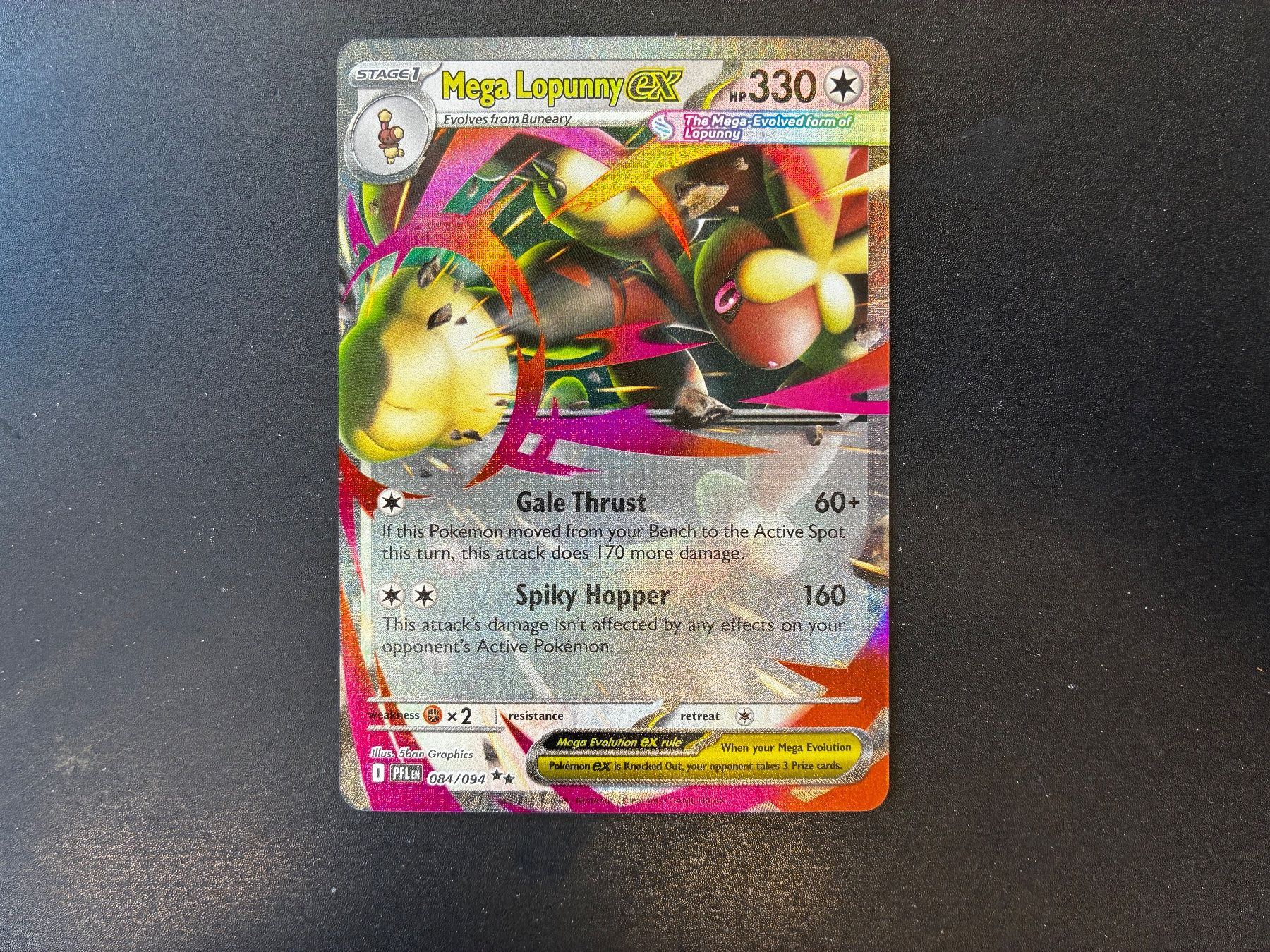 Pokémon Carte collezionabili: Mega Lopunny EX 084/094 - Phantasmal Flames - en – Nuovo (secondo la descrizione) da Hütten venduto da yve_tf69