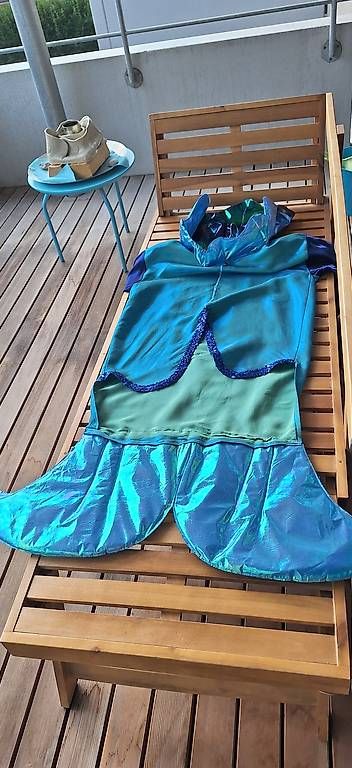 Costumi: Fasnachtskostüm Regenbogen-Fisch – Usato da Tägerig venduto da SandraLios 3