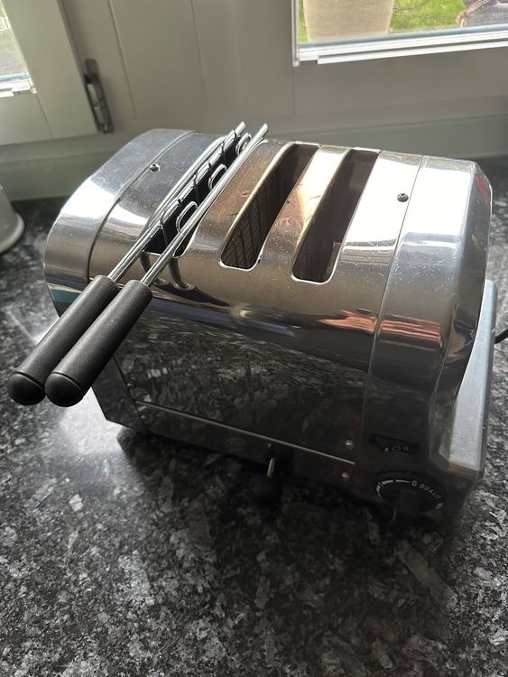 Dualit Toaster mit Extraschlitz für Doppeltoast (Käse usw.) (Gebraucht ...