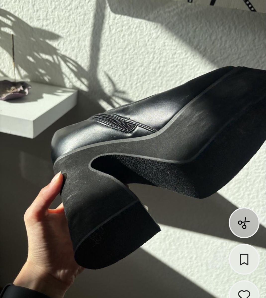 Bottes de soin: Platform Chunky Boots Heels – D'occasion à Zürich par nin_8h72 3