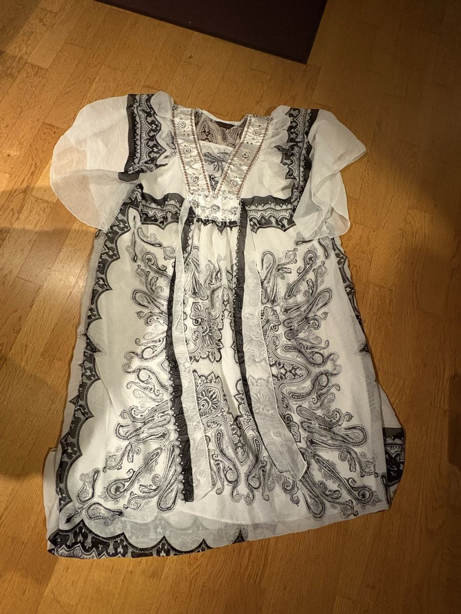 Vestiti: Kleid mit Paisleymuster, Grösse M – Usato da Beromünster venduto da msklef 5