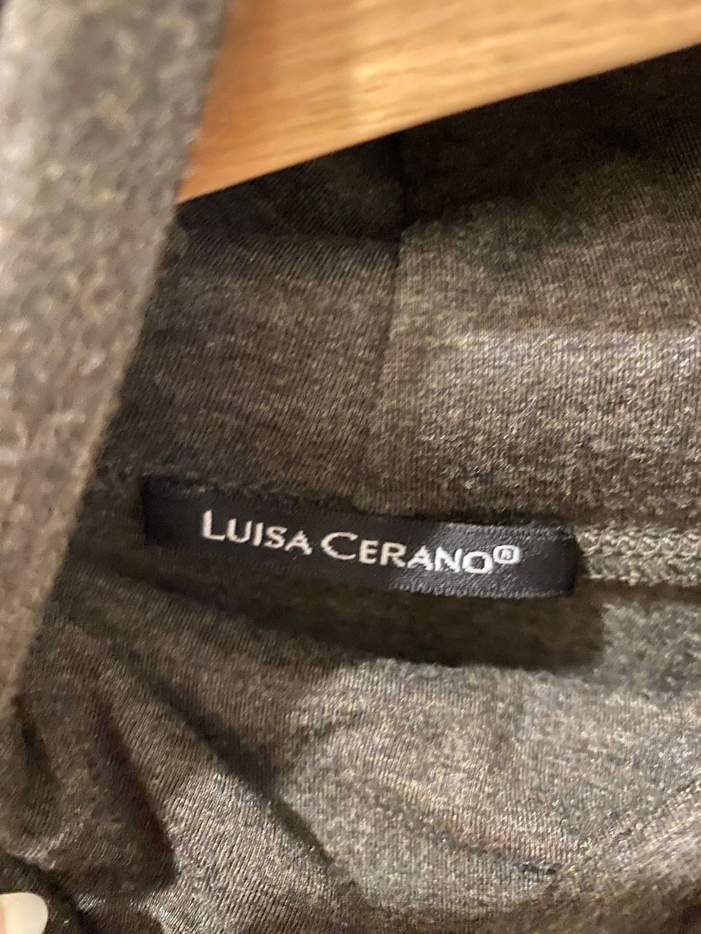 Luisa Cerano Maglioni & Felpe: Luisa Cerano Rollkragenpullover braun / grau Gr. 44 – Usato da Pratteln venduto da a23_j2gs 8