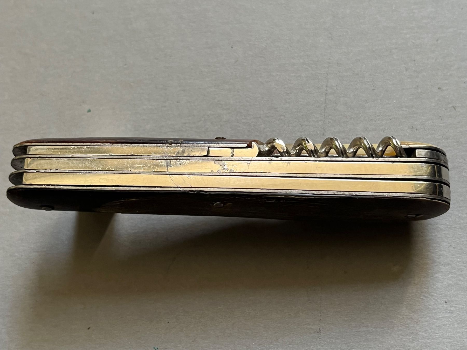 Couteaux de poche: Altes Sackmesser 93 mm - Horn-Griffschalen – D'occasion à Zürich par FV.vintage 4
