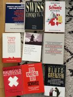 Bücher Konvolut zum Thema Schweiz 