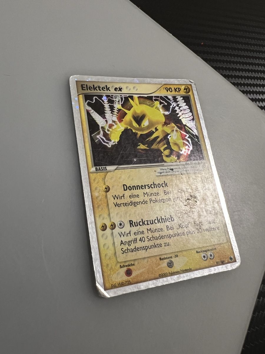Pokémon Sammelbilder & Trading cards: Elektek ex – Gebraucht aus Muttenz von Michugee97 1