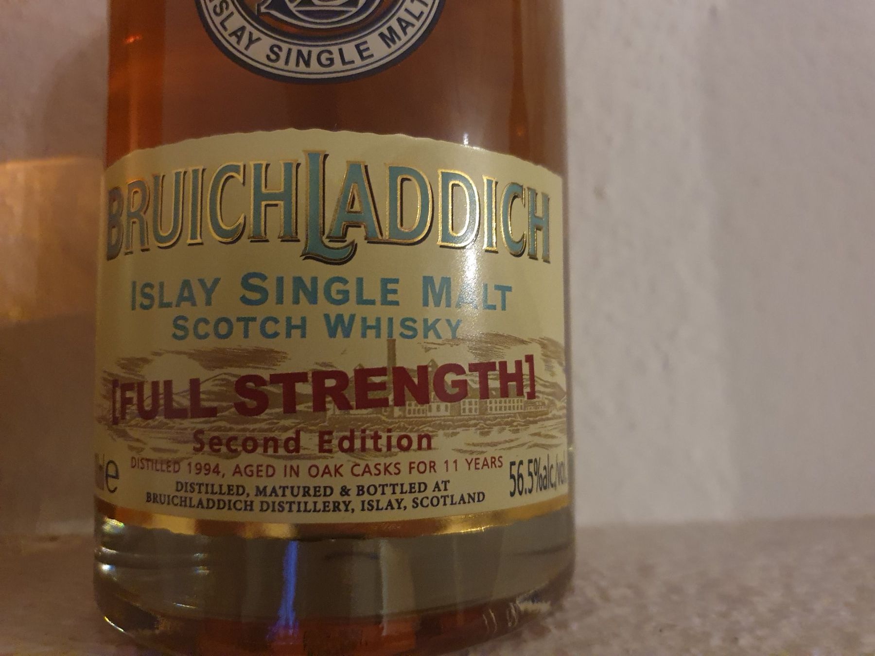 Bruichladdich Spirituosen: Bruichladdich 1994 11y Full Strength 2nd Edition – Neu und originalverpackt aus Langnau am Albis von jer_pm72 3