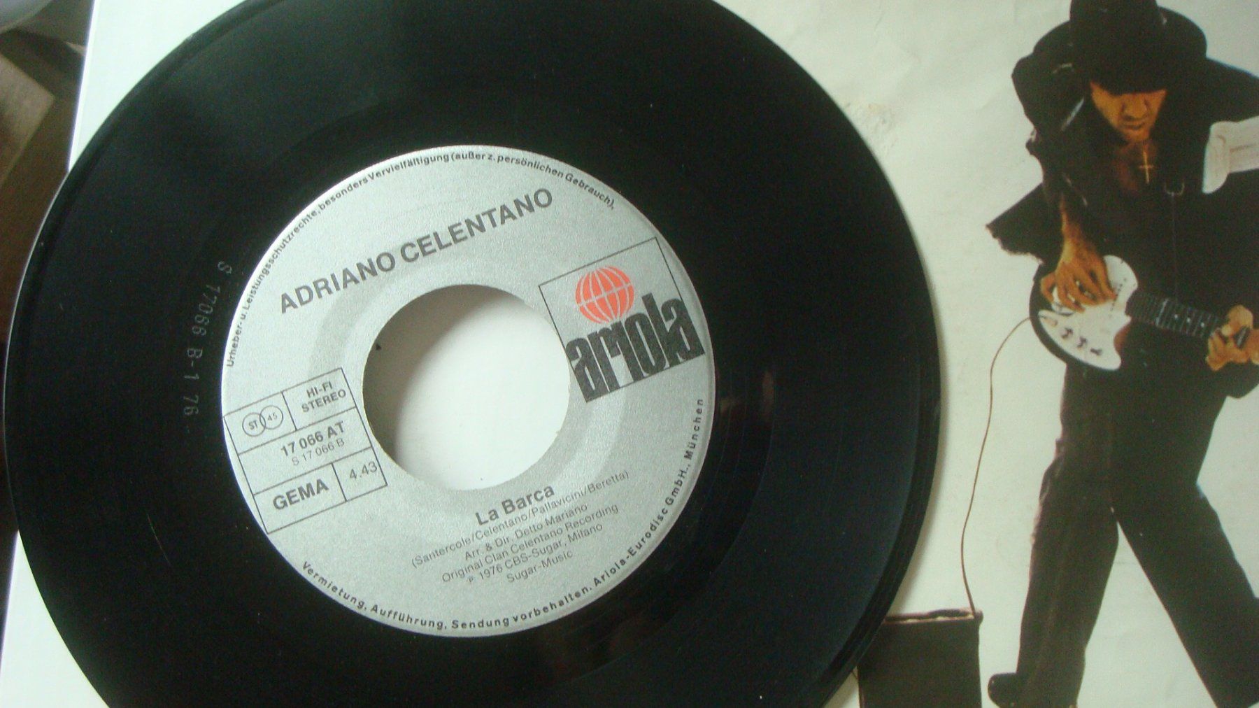 Vinyles: Adriano Celentano Svalutation - La Barca 1976 – D'occasion à Münchenstein par Pesci6 2